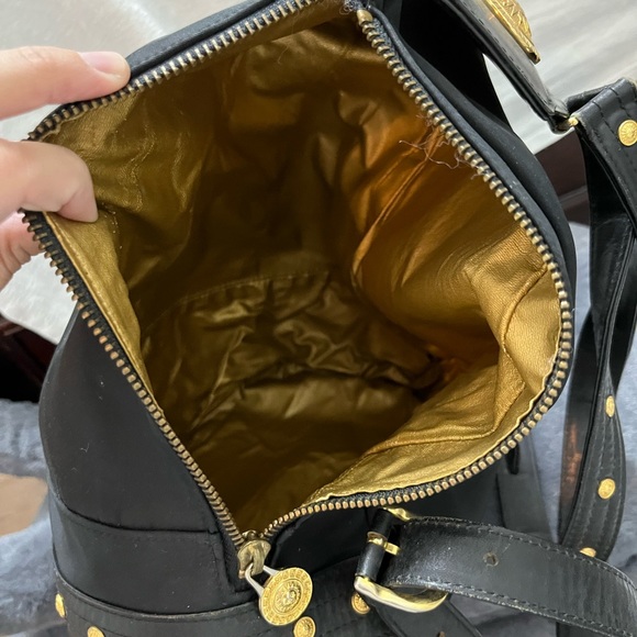 Vintage Gianni Versace Nylon and Leather Backpack - Picture 5 of 12